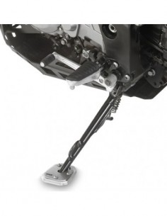 GIVI ES3101 – Extensión caballete en aluminio y acero inoxidable, para ampliar la superficie de apoyo del caballete lateral