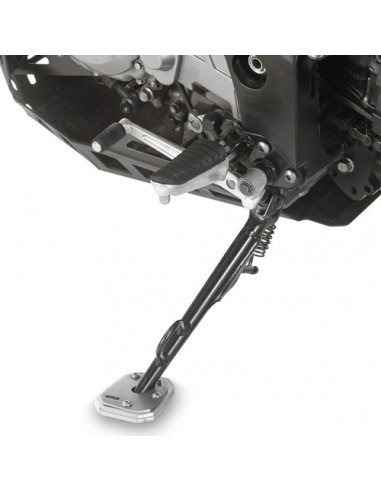 GIVI ES3101 – Extensión caballete en aluminio y acero inoxidable, para ampliar la superficie de apoyo del caballete lateral GIVI ES3101 – Extensión caballete en aluminio y acero inoxidable, para ampliar la superficie de apoyo del caballete lateral