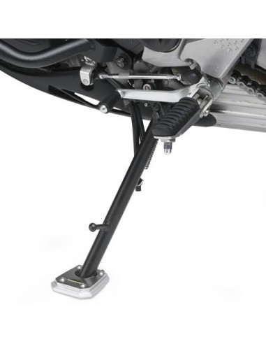GIVI ES4103 – Extensión caballete en aluminio y acero inoxidable, para ampliar la superficie de apoyo del caballete lateral GIVI ES4103 – Extensión caballete en aluminio y acero inoxidable, para ampliar la superficie de apoyo del caballete lateral