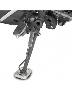 GIVI ES4121 – Extensión caballete en aluminio y acero inoxidable, para ampliar la superficie de apoyo del caballete lateral