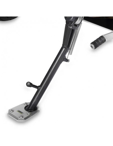 GIVI ES5108 – Extensión caballete en aluminio y acero inoxidable, para ampliar la superficie de apoyo del caballete lateral
