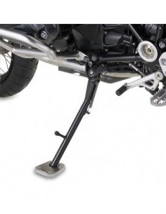 GIVI ES5112 – Extensión caballete en aluminio y acero inoxidable, para ampliar la superficie de apoyo del caballete lateral