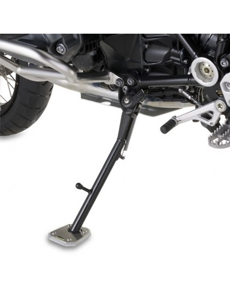 GIVI ES5112 – Extensión caballete en aluminio y acero inoxidable, para ampliar la superficie de apoyo del caballete lateral