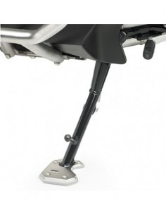 GIVI ES5113 – Extensión caballete en aluminio y acero inoxidable, para ampliar la superficie de apoyo del caballete lateral