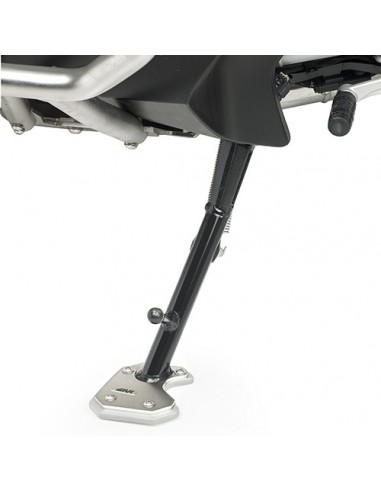 GIVI ES5113 – Extensión caballete en aluminio y acero inoxidable, para ampliar la superficie de apoyo del caballete lateral GIVI ES5113 – Extensión caballete en aluminio y acero inoxidable, para ampliar la superficie de apoyo del caballete lateral