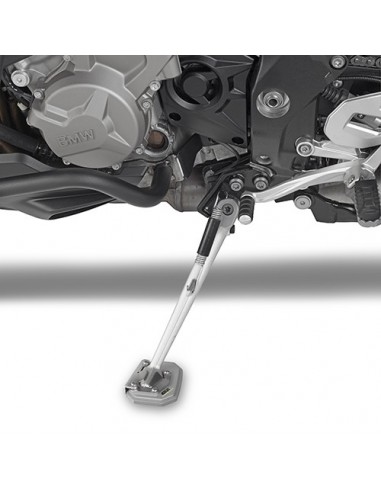 GIVI ES5119 – Extensión caballete en aluminio y acero inoxidable, para ampliar la superficie de apoyo del caballete lateral