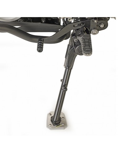 GIVI ES5126 – Extensión caballete en aluminio y acero inoxidable, para ampliar la superficie de apoyo del caballete lateral GIVI ES5126 – Extensión caballete en aluminio y acero inoxidable, para ampliar la superficie de apoyo del caballete lateral