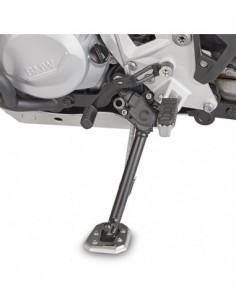 GIVI ES5127 – Extensión caballete en aluminio y acero inoxidable, para ampliar la superficie de apoyo del caballete lateral