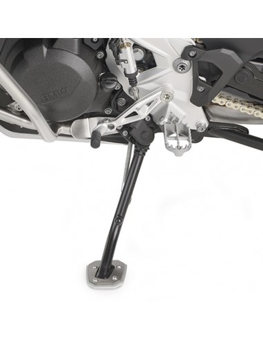 GIVI ES5134 – Extensión caballete en aluminio y acero inoxidable, para ampliar la superficie de apoyo del caballete lateral GIVI ES5134 – Extensión caballete en aluminio y acero inoxidable, para ampliar la superficie de apoyo del caballete lateral