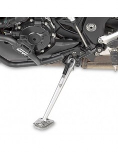 GIVI ES5138 – Extensión caballete en aluminio y acero inoxidable, para ampliar la superficie de apoyo del caballete lateral
