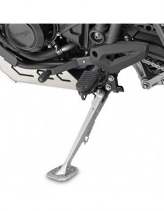 GIVI ES6401 – Extensión caballete en aluminio y acero inoxidable, para ampliar la superficie de apoyo del caballete lateral