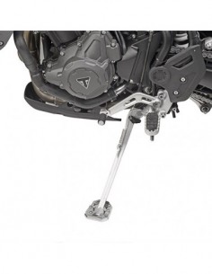 GIVI ES6415 – Extensión caballete en aluminio y acero inoxidable, para ampliar la superficie de apoyo del caballete lateral
