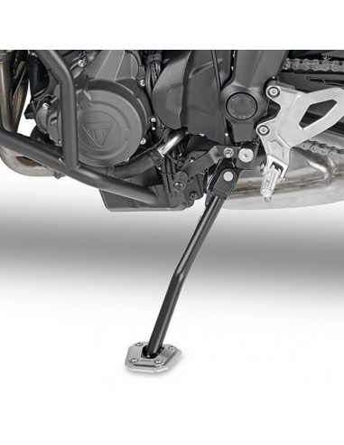GIVI ES6421 – Extensión caballete en aluminio y acero inoxidable, para ampliar la superficie de apoyo del caballete lateral