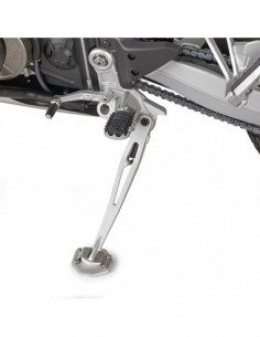 GIVI ES6710 – Extensión caballete en aluminio y acero inoxidable, para ampliar la superficie de apoyo del caballete lateral