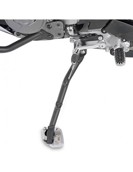 GIVI ES7413 – Extensión caballete en aluminio y acero inoxidable, para ampliar la superficie de apoyo del caballete lateral