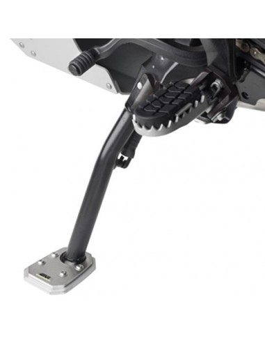 GIVI ES7704 – Extensión caballete en aluminio y acero inoxidable, para ampliar la superficie de apoyo del caballete lateral GIVI ES7704 – Extensión caballete en aluminio y acero inoxidable, para ampliar la superficie de apoyo del caballete lateral