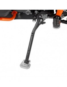 GIVI ES7713 – Extensión caballete en aluminio y acero inoxidable, para ampliar la superficie de apoyo del caballete lateral