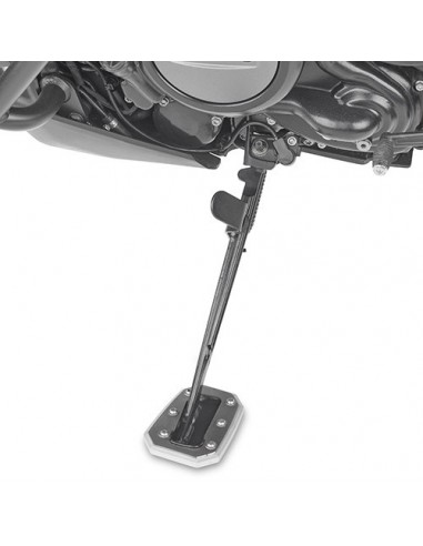 GIVI ES8400 – Extensión caballete en aluminio y acero inoxidable, para ampliar la superficie de apoyo del caballete lateral