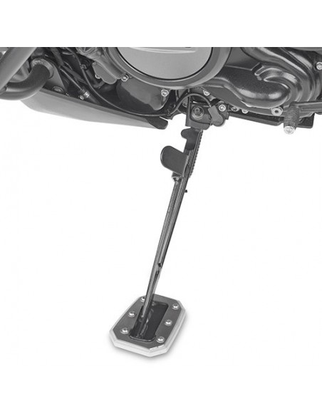 GIVI ES8400 – Extensión caballete en aluminio y acero inoxidable, para ampliar la superficie de apoyo del caballete lateral