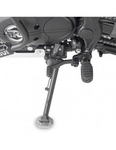 GIVI ES9054 – Extensión caballete en aluminio y acero inoxidable, para ampliar la superficie de apoyo del caballete lateral
