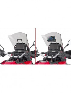 GIVI FB1179 – Barra a montar detrás de la cúpula para colocar S902A, S920M, S920L, S95KIT y porta GPS-Smartphone Para S902A,