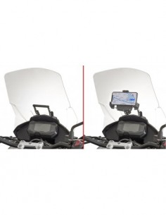 GIVI FB5126 – Barra a montar detrás de la cúpula para colocar S902A, S920M, S920L, S95KIT y porta GPS-Smartphone Para S902A,