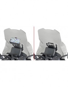 GIVI FB7717 – Barra a montar detrás de la cúpula para colocar S902A, S920M, S920L, S95KIT y porta GPS-Smartphone Para S902A,