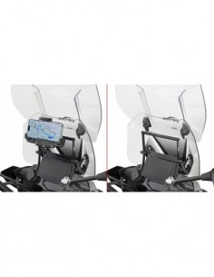 GIVI FB8717 – Barra a montar detrás de la cúpula para colocar S902A, S920M, S920L, S95KIT y porta GPS-Smartphone Para S902A,