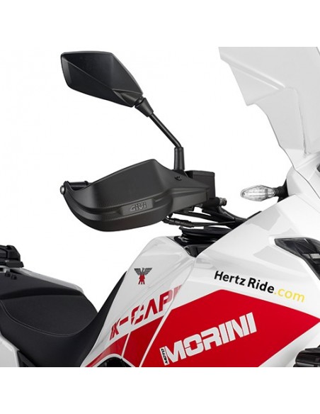 GIVI HP9350B – Paramanos específico en tecnopolímero, negro