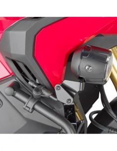 GIVI LS1188O – Kit de soportes específico para montar los faros suplementares original Honda en la defensa de motor tubular