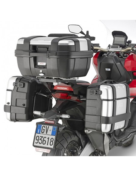 GIVI PL1158 – Portamaletas lateral específico para maletas MONOKEY® o RETRO FIT se monta solo en presencia del portapaquetes