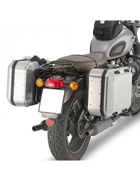 GIVI PL6410 – Portamaletas lateral específico para maletas MONOKEY® o RETRO FIT se monta sólo en la presencia de SR6410