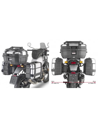 GIVI PL9054 – Portamaletas lateral específico para maletas MONOKEY® o RETRO FIT