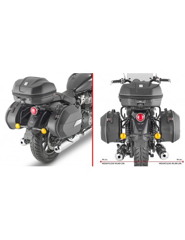 GIVI PL9058 – Portamaletas lateral específico para maletas MONOKEY®