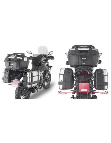 GIVI PL9251 – Portamaletas lateral específico para maletas MONOKEY® o RETRO FIT