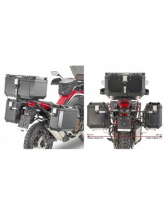 GIVI PLO1179CAM – Portamaletas lateral específico PL ONE-FIT configurado para maletas MONOKEY® CAM-SIDE Trekker Outback