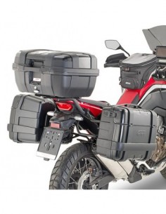 GIVI PLO1179MK – Portamaletas lateral específico PL ONE-FIT configurado para maletas MONOKEY® diámetro 18 mm / a combinar con