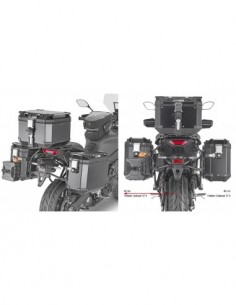 GIVI PLO2159CAM – Portamaletas lateral específico PL ONE-FIT configurado para maletas MONOKEY® CAM-SIDE Trekker Outback