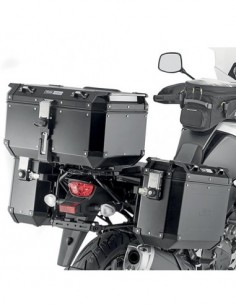 GIVI PLO3118CAM – Portamaletas lateral específico PL ONE-FIT configurado para maletas MONOKEY® CAM-SIDE Trekker Outback
