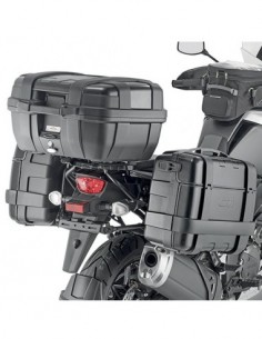 GIVI PLO3118MK – Portamaletas lateral específico PL ONE-FIT configurado para maletas MONOKEY® diámetro 18 mm / a combinar con