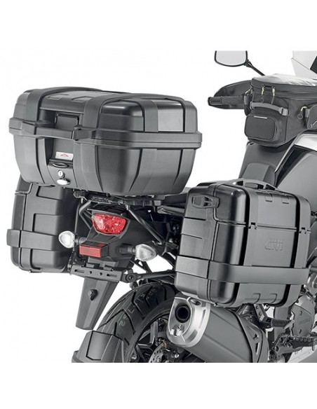 GIVI PLO3118MK – Portamaletas lateral específico PL ONE-FIT configurado para maletas MONOKEY® diámetro 18 mm / a combinar con GIVI PLO3118MK – Portamaletas lateral específico PL ONE-FIT configurado para maletas MONOKEY® diámetro 18 mm / a combinar con