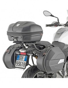 GIVI PLO5137MK – Portamaletas lateral específico PL ONE-FIT configurado para maletas MONOKEY® diámetro 18 mm / a combinar con