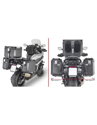 GIVI PLO5138CAM – Portamaletas lateral específico PL ONE-FIT configurado para maletas MONOKEY® CAM-SIDE Trekker Outback GIVI PLO5138CAM – Portamaletas lateral específico PL ONE-FIT configurado para maletas MONOKEY® CAM-SIDE Trekker Outback