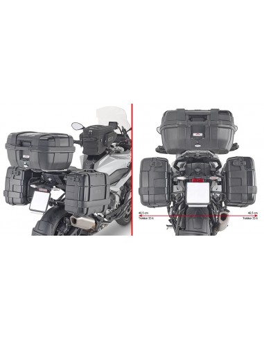 GIVI PLO5138MK – Portamaletas lateral específico PL ONE-FIT configurado para maletas MONOKEY® diámetro 18 mm / a combinar con GIVI PLO5138MK – Portamaletas lateral específico PL ONE-FIT configurado para maletas MONOKEY® diámetro 18 mm / a combinar con