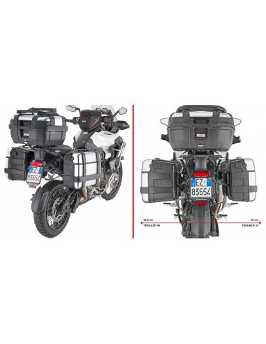 GIVI PLO6423MK – Portamaletas lateral específico PL ONE-FIT configurado para maletas MONOKEY® diámetro 18 mm / a combinar con GIVI PLO6423MK – Portamaletas lateral específico PL ONE-FIT configurado para maletas MONOKEY® diámetro 18 mm / a combinar con