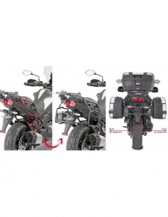 GIVI PLR4126 – Portamaletas lateral de fijación rápida para maletas MONOKEY®