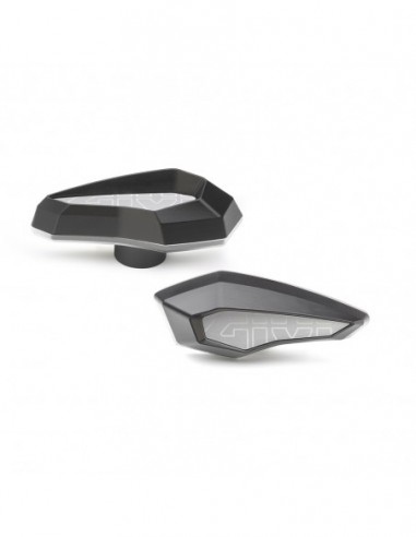 GIVI SLD01AL – Slider protector motor en polímero reforzado con fibra de vidrio y base en aluminio de una sola pieza anodizado