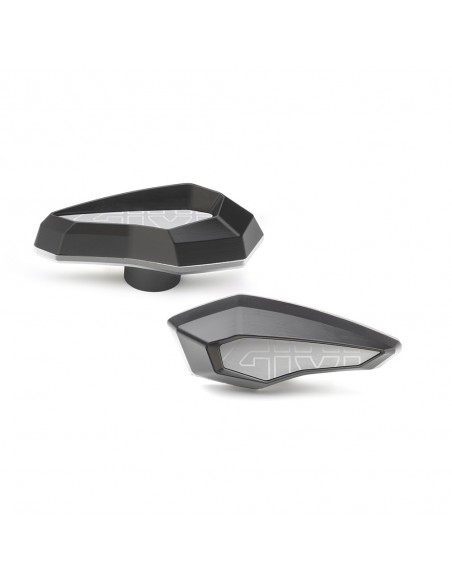 GIVI SLD01AL – Slider protector motor en polímero reforzado con fibra de vidrio y base en aluminio de una sola pieza anodizado