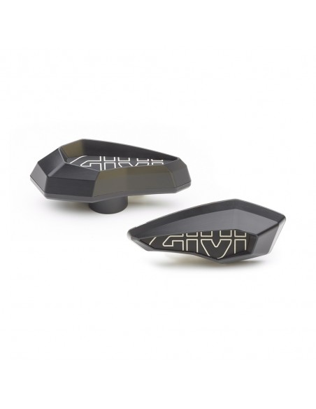 GIVI SLD01BK – Slider protector motor en polímero reforzado con fibra de vidrio y base en aluminio de una sola pieza anodizado