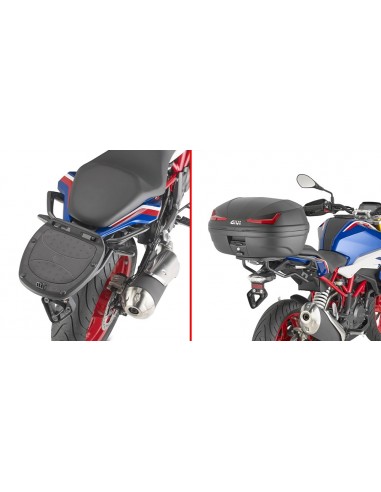 GIVI SR5125 – Adaptador posterior específico para maleta MONOKEY® o MONOLOCK® A combinar con las parrillas MONOKEY® M5, M7,